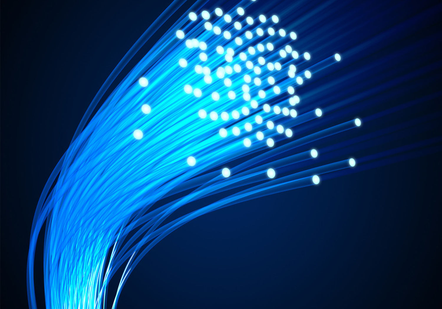 Image showing Fiber optic cables