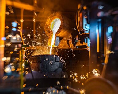 Image showing foundry production process