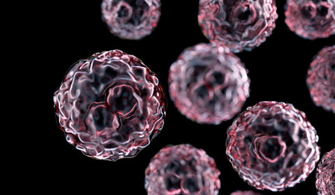 Image showing abstract nanoparticle structure