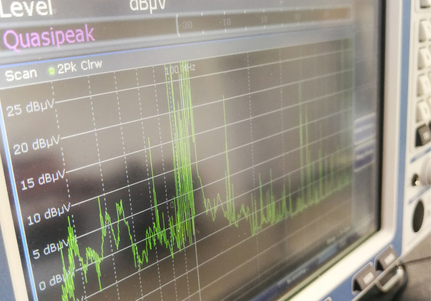Image of Electromagnetic Compatibility measurements