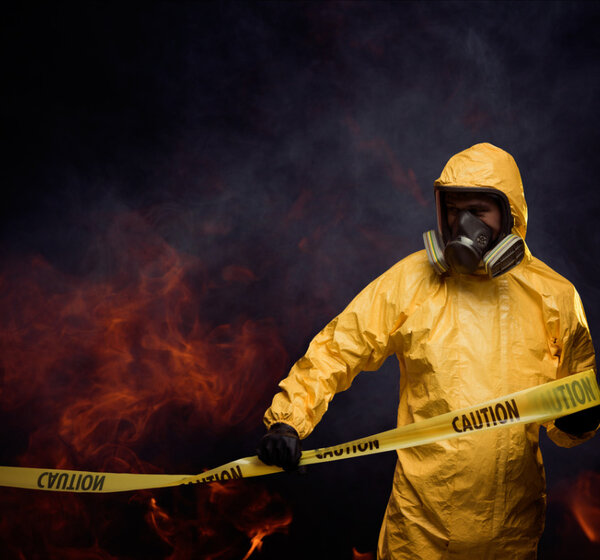 Image showing Man in protective workwear