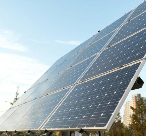 Image showing a large solar panel