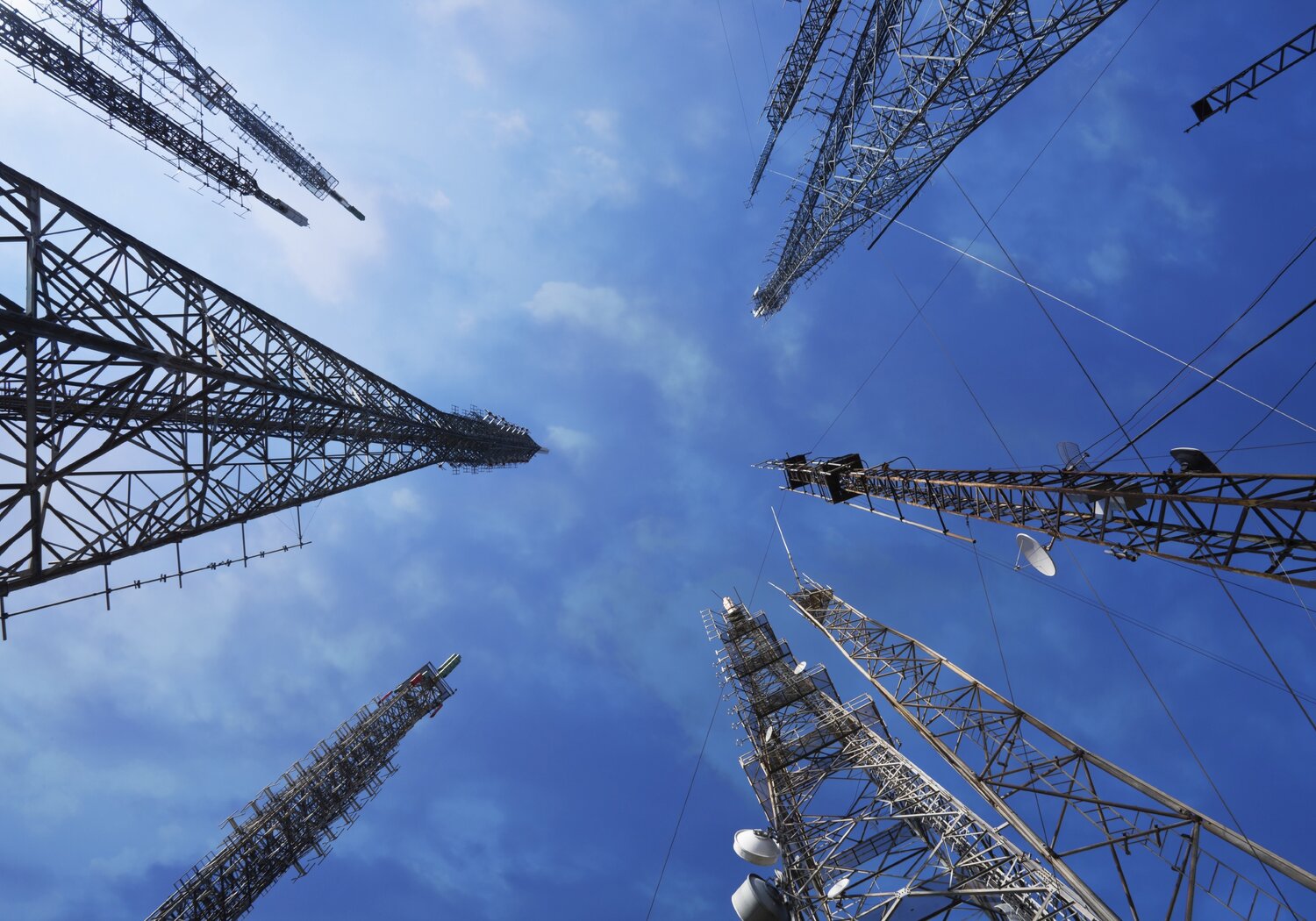 Image showing a Telecommunications tower